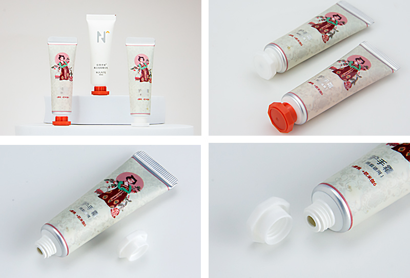 custom abl hand cream cosmetic tube for hand lotion