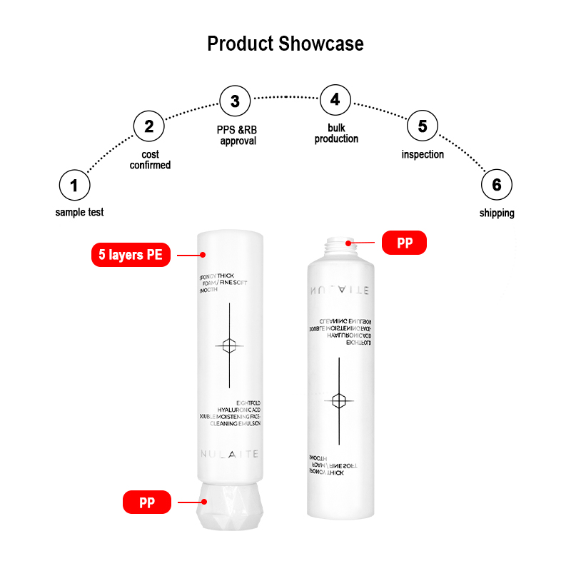 custom cream tube plastic tube cosmet tube