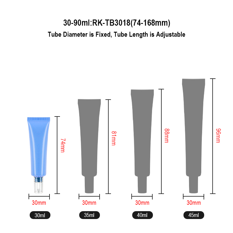 wholesale price plastic empty tube cosmetic