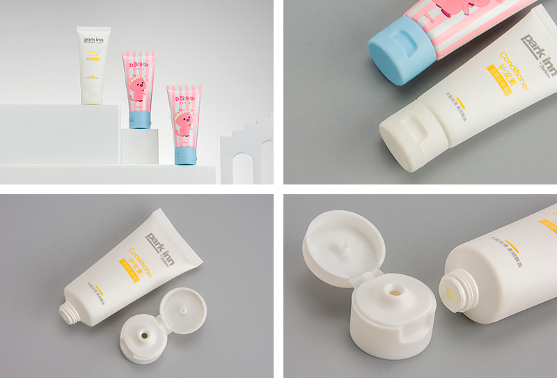 plastic soft cosmetic tube hand cream packaging