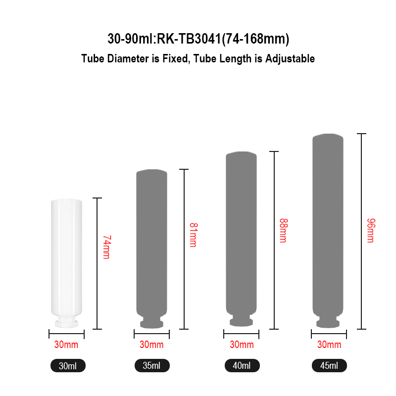 Cosmetics Tube with Octagonal Cap 