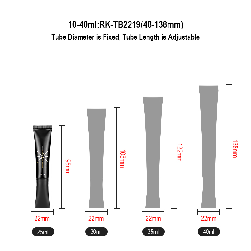 long nozzle Tube Packaging