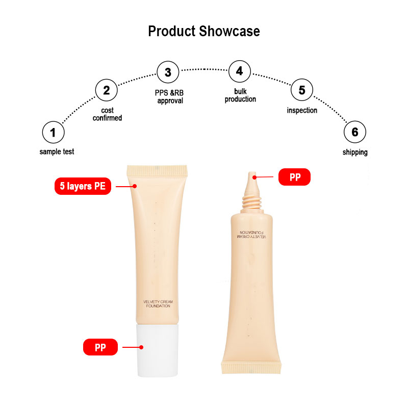 30ml cream foundation tube