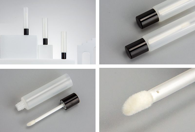 lip gloss tubes with brush