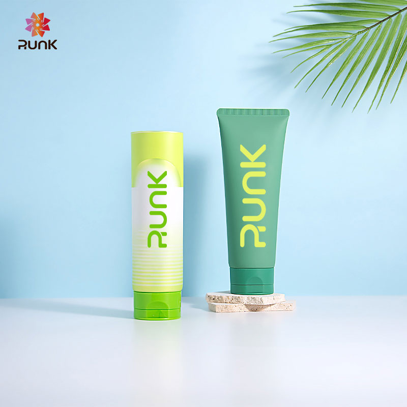 empty face wash tubes