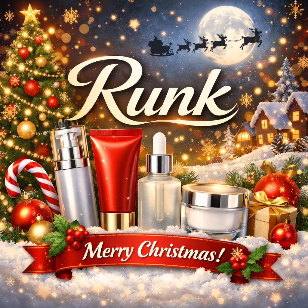 Guangzhou Runk Cosmetic Packaging wünscht allen neuen und geschätzten Kunden ein frohes Weihnachtsfest