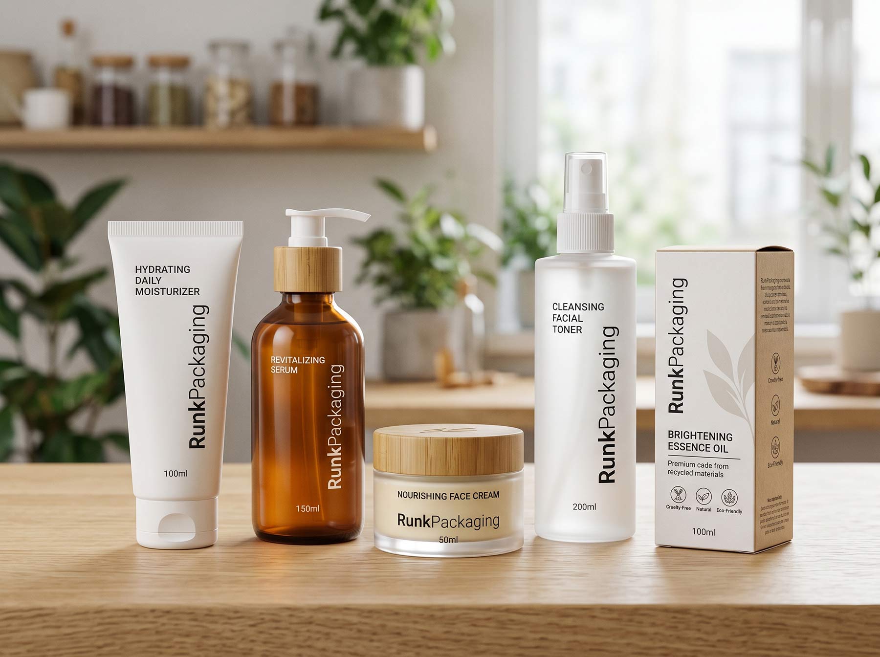 Runk cosmetic packaging 