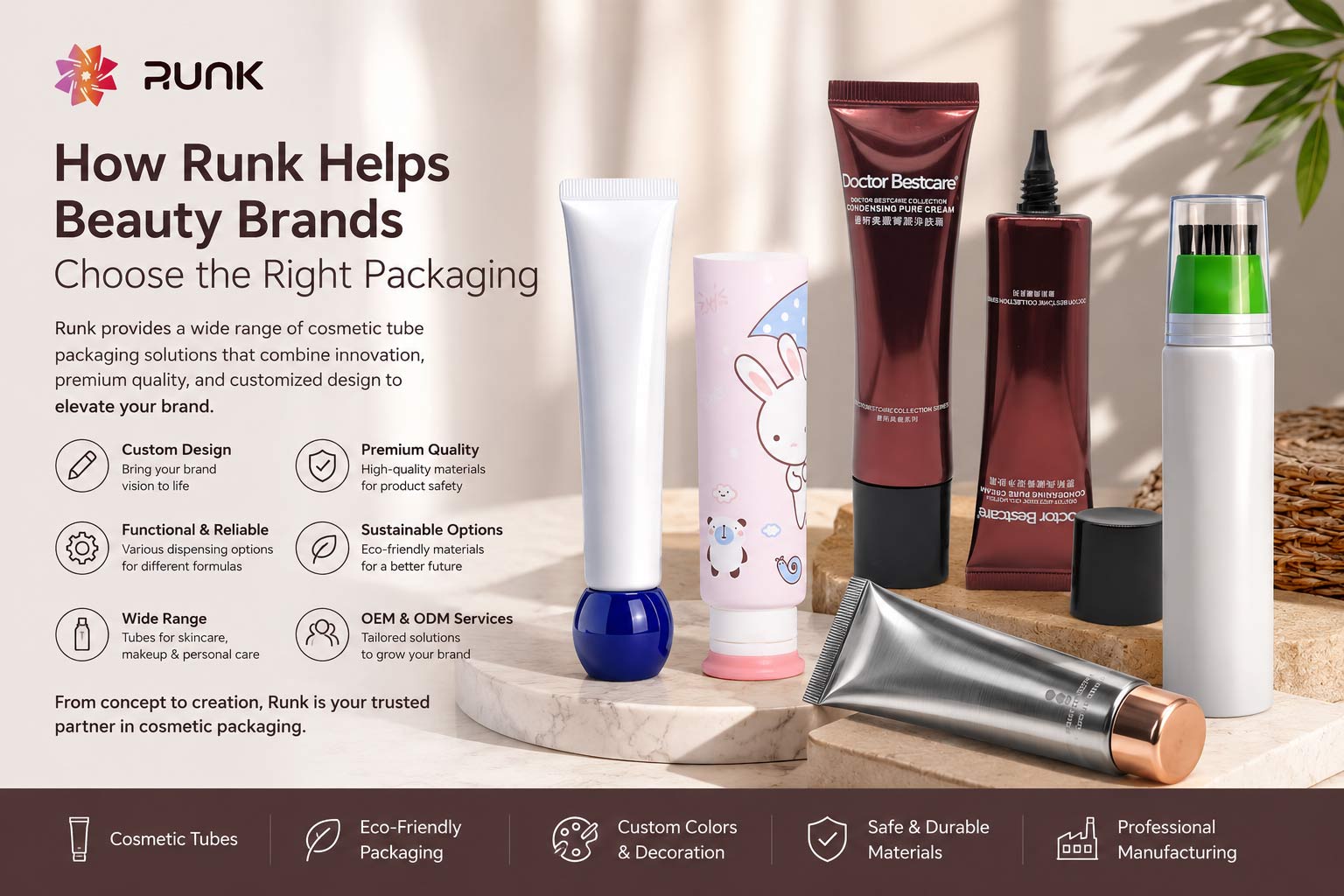 Wie Runk Beauty-Marken bei der Wahl der richtigen Verpackung unterstützt