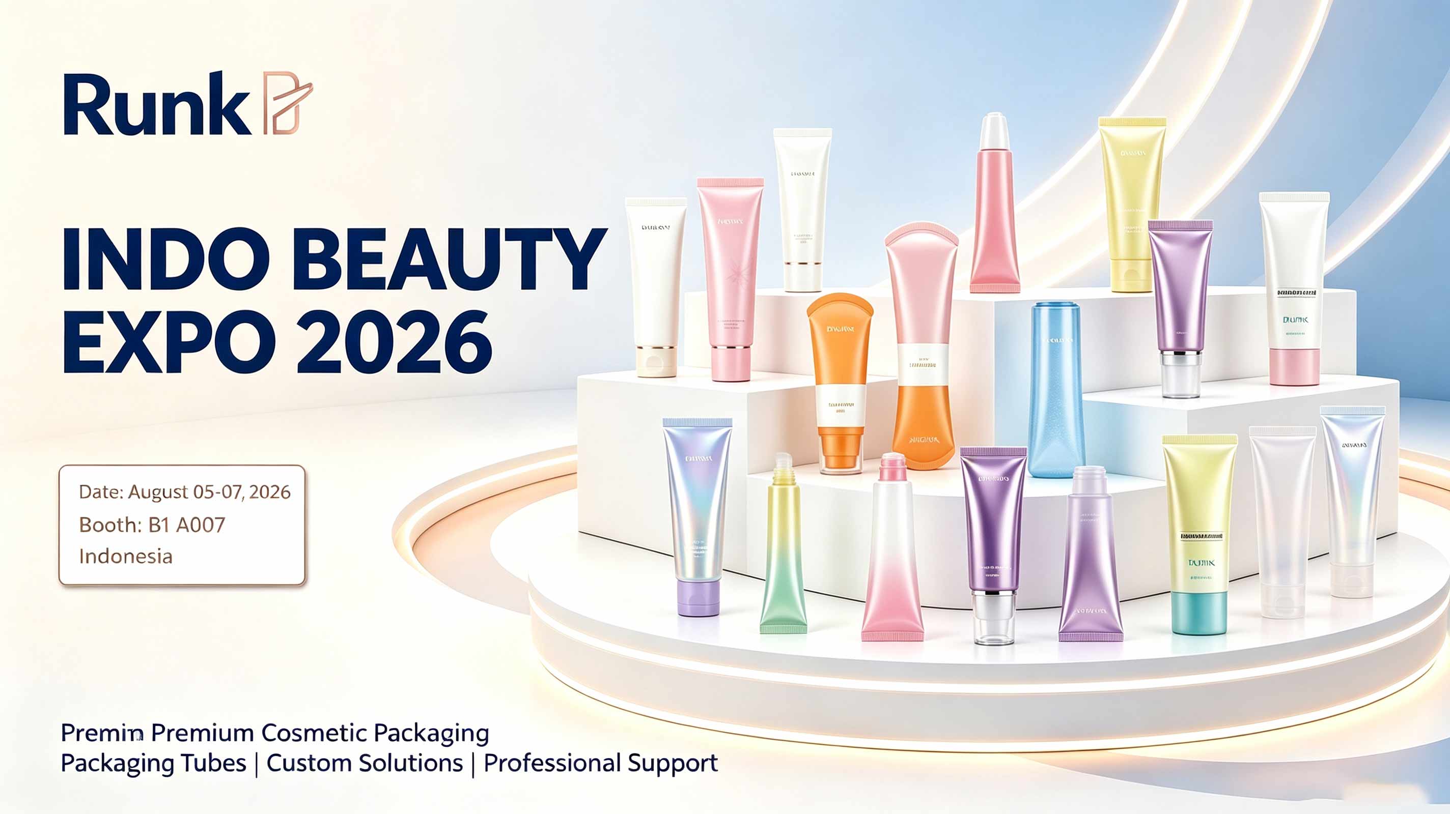 Runk wird auf der INDO BEAUTY EXPO 2026 in Indonesien ausstellen.