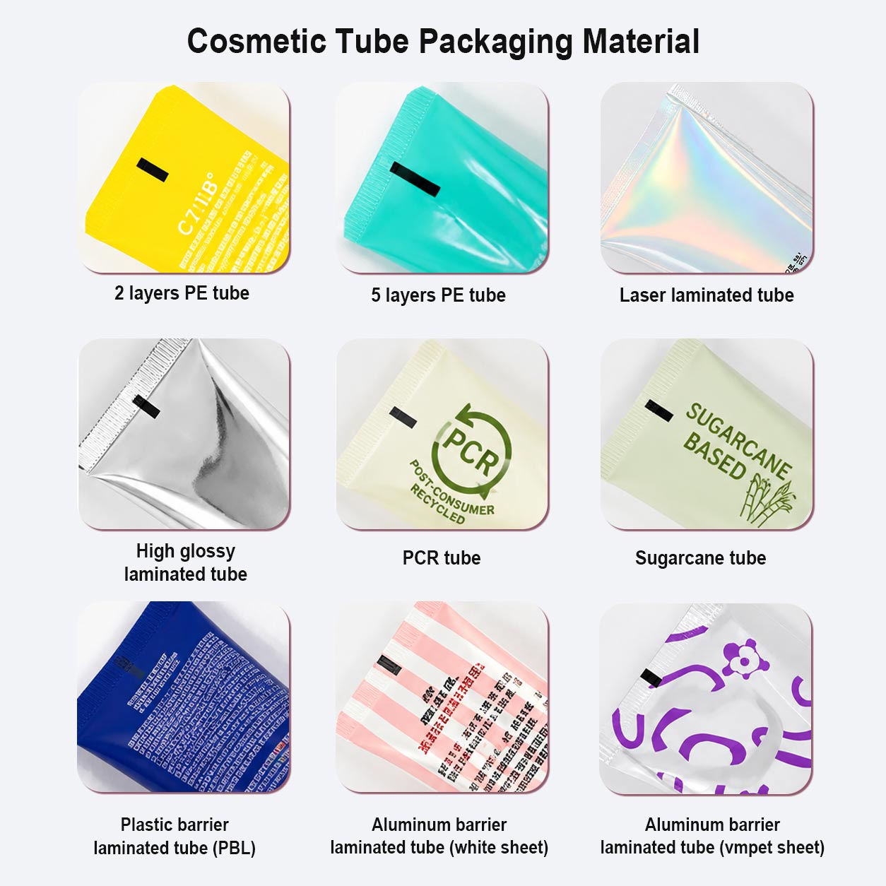 PE Cosmetic Tube